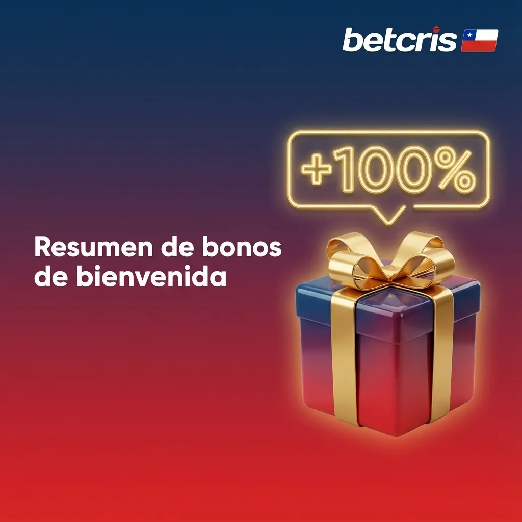 Tabla en español que resume bonos de bienvenida de casino y apuestas: porcentaje, tope, rollover y depósito mínimo.