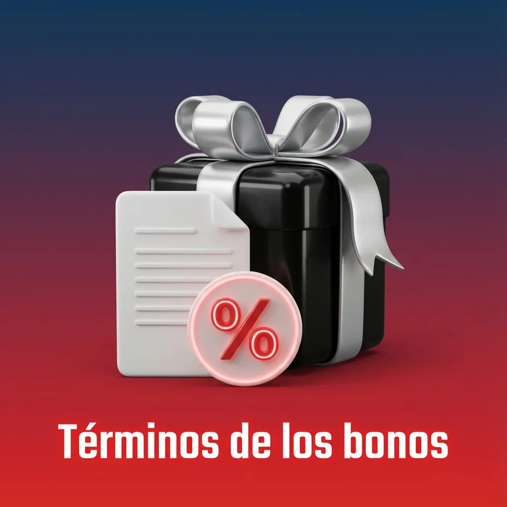 Infografía en español con lista de términos y condiciones de bonos de casino online para jugadores en Chile